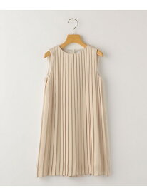 ARCH&LINE:110~145cm / スリーブレス プリーツ ドレス SHIPS KIDS シップス ワンピース・ドレス ドレス ピンク ネイビー【送料無料】[Rakuten Fashion]