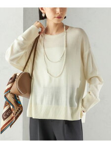 ����􂢉\��14G �E�H�b�V���u�� �N���[�l�b�N �j�b�g �v���I�[�o�[ SHIPS WOMEN �V�b�v�X �g�b�v�X �j�b�g �l�C�r�[ �z���C�g �O���[ �s���N �u���[�y���������z[Rakuten Fashion]