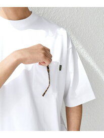 【SHIPS any別注】Phatee: オーガニックコットン ピスネーム スピンドル ポケット Tシャツ◇ SHIPS any シップス トップス カットソー・Tシャツ グレー ホワイト ブラック【送料無料】[Rakuten Fashion]