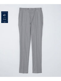 【SALE／70%OFF】SHIPS:＜手洗い可能＞コットン シャークスキン スラックス SHIPS MEN シップス パンツ スラックス・ドレスパンツ ブルー グレー【RBA_E】【送料無料】[Rakuten Fashion]