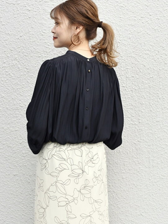 楽天市場】【SALE／60%OFF】ソリッドギャザーブラウス◇ SHIPS WOMEN 