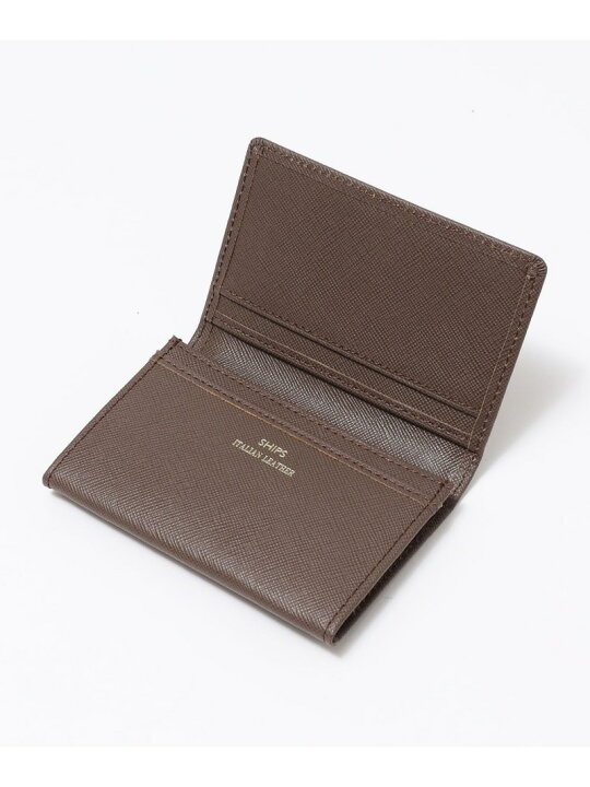 楽天市場】SHIPS:【SAFFIANO LEATHER】イタリアンレザー カードケース 