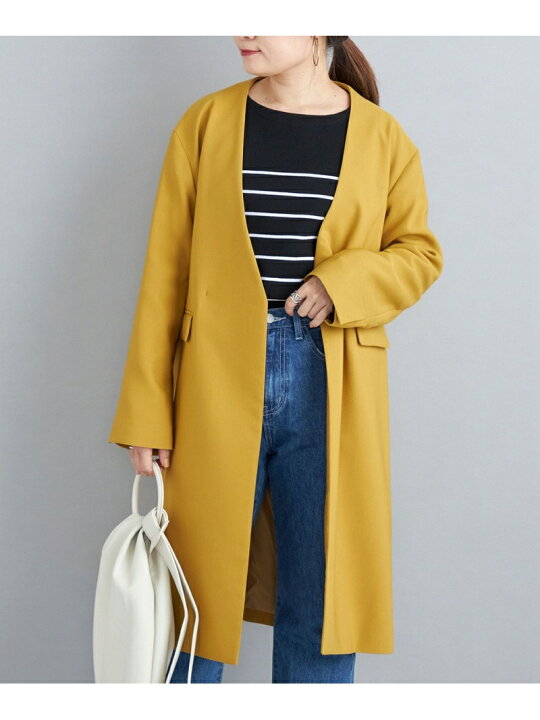 楽天市場】【SALE／70%OFF】ノーラペル ツイル ライトコート◇ SHIPS 
