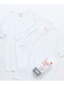 Hanes*SHIPS: 別注New Japan Fit Tシャツ (2枚組) SHIPS シップス トップス カットソー・Tシャツ ホワイト[Rakuten Fashion]