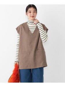 �ySALE�^20%OFF�zSHIPS Colors:����􂢉\���E�[�X�e�b�h���C�N V�l�b�N �x�X�g(�Z�b�g�A�b�v�Ή��\) SHIPS Colors �V�b�v�X �g�b�v�X �x�X�g�E�W�� �O���[ �x�[�W���yRBA_E�z�y���������z[Rakuten Fash