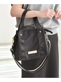 【SALE／10%OFF】quaranciel: 2way 8ポケット ライン ショルダー バッグ quaranciel シップス バッグ ショルダーバッグ ベージュ ブラック グレー【RBA_E】【送料無料】[Rakuten Fashion]