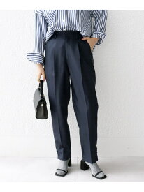 SHIPS any: ドライツイル テーパード パンツ[NAVY BLUE] SHIPS any シップス パンツ その他のパンツ ネイビー ブラウン オレンジ【送料無料】[Rakuten Fashion]