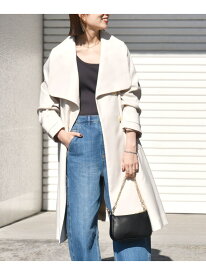 【SALE／65%OFF】SHIPS any: ドライツイル ショールカラー Aライン コート[NAVY BLUE] SHIPS any シップス ジャケット・アウター その他のジャケット・アウター ネイビー オレンジ ブラウン【RBA_E】【送料無料】[Rakuten Fashion]