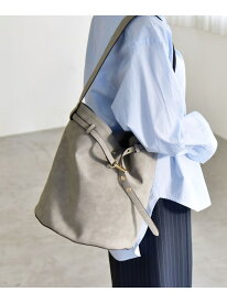 《予約》quaranciel: ワンハンドル ベルトデザイン トート バッグ quaranciel シップス バッグ トートバッグ グレー ベージュ ピンク【先行予約】*【送料無料】[Rakuten Fashion]