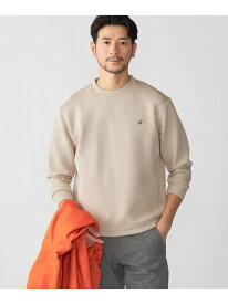 【SALE／10%OFF】【WEB限定】SHIPS: コットンポリ ダブルニット トレーナー (セットアップ対応) SHIPS MEN シップス トップス スウェット・トレーナー グレー ブラック ベージュ【RBA_E】【送料無料】[Rakuten Fashion]