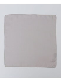 SHIPS Colors:シルク シルバー ポケットチーフ SHIPS Colors シップス スーツ・フォーマル スーツ系小物 シルバー[Rakuten Fashion]