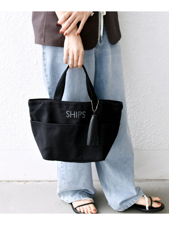 楽天市場】タッセル ポケット トートバッグ SHIPS WOMEN シップス  