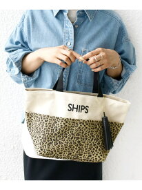 タッセル ポケット トートバッグ SHIPS WOMEN シップス バッグ トートバッグ ブラウン グレー ブラック【送料無料】[Rakuten Fashion]