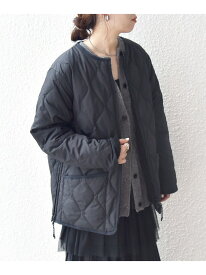 【SHIPS any別注】TAION:＜手洗い可能＞ダウン ボア リバーシブル ジャケット SHIPS any シップス ジャケット・アウター ダウンジャケット・ダウンベスト ベージュ ブラック【送料無料】[Rakuten Fashion]