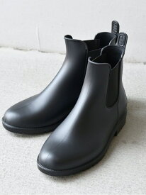 Wpc.: サイドゴアレインブーツ SHIPS any シップス シューズ・靴 レインシューズ・ブーツ ブラック【送料無料】[Rakuten Fashion]