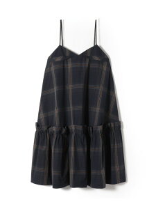 �ySALE�^60%OFF�z�ySHIPS�ʒ��zNell:����􂢉\���R�b�g�� �r�b�O �`�F�b�N �L���~ �����s�[�X SHIPS WOMEN �V�b�v�X �����s�[�X�E�h���X �����s�[�X �u���b�N�yRBA_E�z�y���������z[Rakuten Fashion]