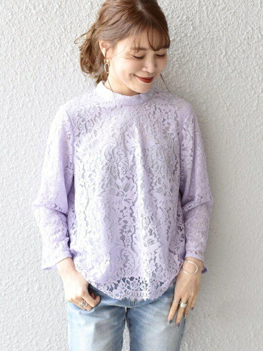 楽天市場】【SALE／50%OFF】レースフレアスリーブブラウス◇ SHIPS  
