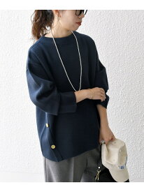 【SALE／10%OFF】SHIPS any:＜手洗い可能＞ミラノリブ スタンドカラー ニット プルオーバー SHIPS any シップス トップス ニット ネイビー ブルー ブラウン ベージュ ピンク【RBA_E】【送料無料】[Rakuten Fashion]