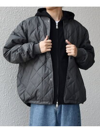 【SALE／10%OFF】【SHIPS any別注】TAION:＜手洗い可能＞ダイヤキルト スピンドル ダウン ブルゾン 25AW◇ SHIPS any シップス ジャケット・アウター ブルゾン・ジャンパー ブラック【RBA_E】【送料無料】[Rakuten Fashion]