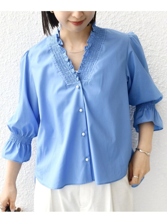 楽天市場】【SALE／40%OFF】【WEB限定】＜手洗い可能＞シャーリング V 