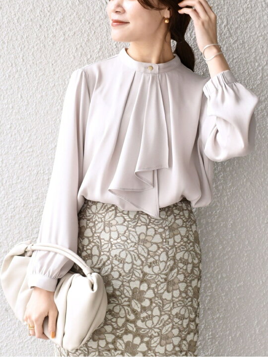 楽天市場】【SALE／40%OFF】*ソリッドタイブラウス◇ SHIPS WOMEN 