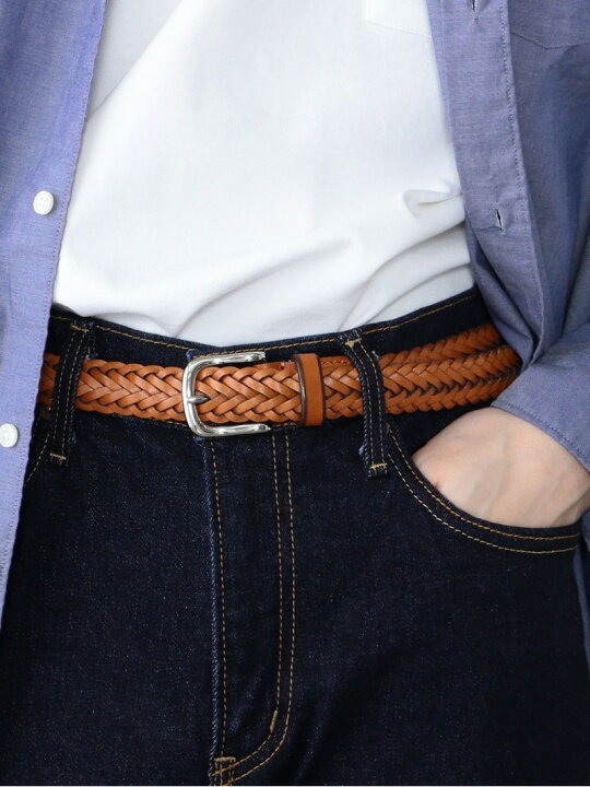 楽天市場 Ships Any Wyny ベジタブル タンニン メッシュベルト Ships Any シップス ファッショングッズ ベルト ブラウン ブラック ベージュ 送料無料 Rakuten Fashion Ships シップス