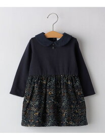 【SALE／30%OFF】SHIPS KIDS:80~90cm / コーデュロイ フラワー ワンピース SHIPS KIDS シップス ワンピース・ドレス ワンピース ベージュ ネイビー【RBA_E】【送料無料】[Rakuten Fashion]