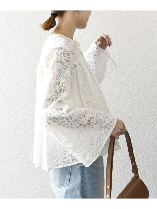 楽天市場】【SALE／30%OFF】SHIPS any:＜手洗い可能＞フラワーレース 