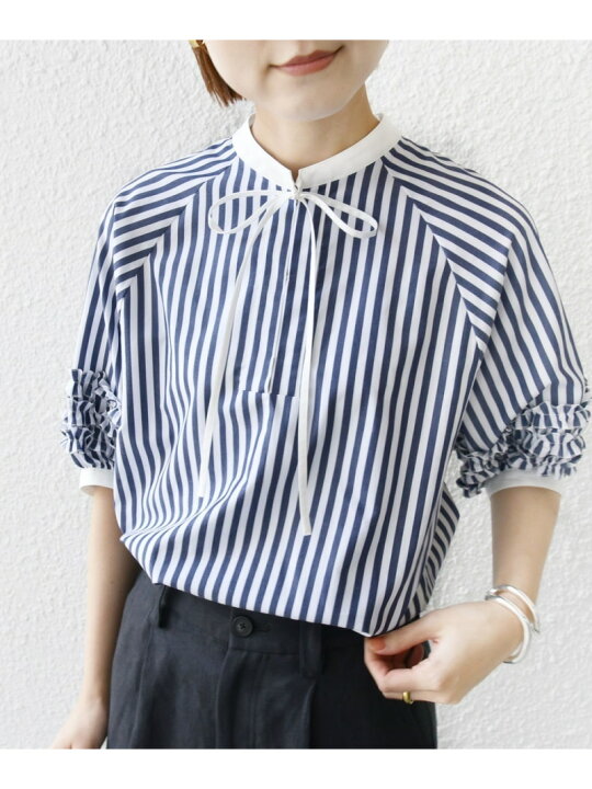 楽天市場】【SALE／30%OFF】【WEB限定】＜手洗い可能＞袖 フリル 