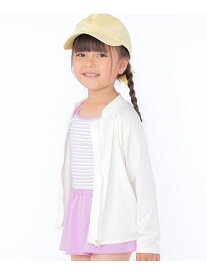 SHIPS KIDS:90~130cm / 無地 ラッシュガード SHIPS KIDS シップス 水着・スイムグッズ ラッシュガード ホワイト ブルー【送料無料】[Rakuten Fashion]