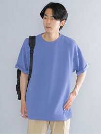 【SALE／60%OFF】*SHIPS: フクレ ジャカード Tシャツ SHIPS シップス トップス カットソー・Tシャツ ベージュ ホワイト ブルー ネイビー【RBA_E】[Rakuten Fashion]