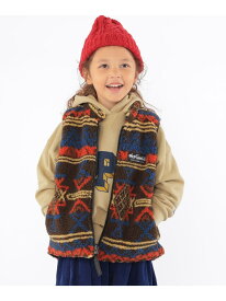 【SALE／30%OFF】【SHIPS KIDS別注】WILD THINGS:100~140cm / リバーシブル ベスト SHIPS KIDS シップス ジャケット・アウター その他のジャケット・アウター レッド ブラウン ブラック【RBA_E】【送料無料】[Rakuten Fashion]