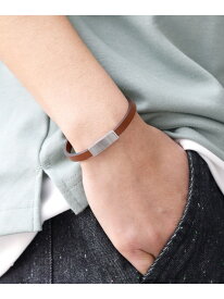 SHIPS any: レザー マグネット ブレスレット 2◇ SHIPS any シップス アクセサリー・腕時計 ブレスレット・バングル ブラウン ブラック[Rakuten Fashion]