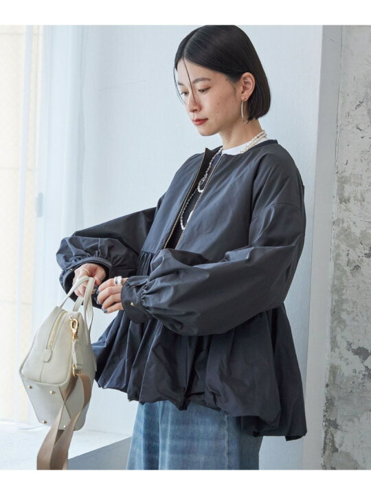 楽天市場】【SALE／60%OFF】ペプラム バルーン 中綿 ブルゾン SHIPS 