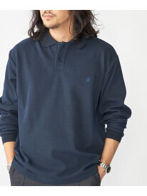 【SALE／15%OFF】【WEB限定】SHIPS:＜抗菌・防臭＞ワンポイント ロゴ バーズアイ ロングスリーブ ポロシャツ SHIPS MEN シップス トップス ポロシャツ ホワイト グレー ネイビー ブラック【RBA_E】【送料無料】[Rakuten Fashion]