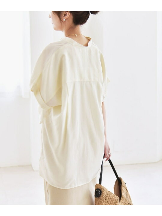 楽天市場】【SALE／40%OFF】quaranciel:＜手洗い可能＞バンドカラー