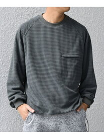 【SALE／50%OFF】SHIPS any:＜洗濯機可能＞グリッド フリース スピンドル ポケット プルオーバー◇ SHIPS any シップス トップス スウェット・トレーナー ホワイト グレー ブラック【RBA_E】[Rakuten Fashion]