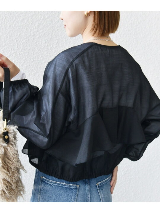 楽天市場】【SALE／40%OFF】【WEB限定】＜手洗い可能＞シアー フリル 