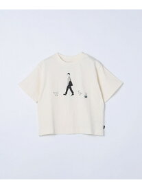 【SALE／40%OFF】ARCH&LINE: オーガニックコットン プリント Tシャツ SHIPS any シップス トップス カットソー・Tシャツ イエロー ホワイト【RBA_E】【送料無料】[Rakuten Fashion]