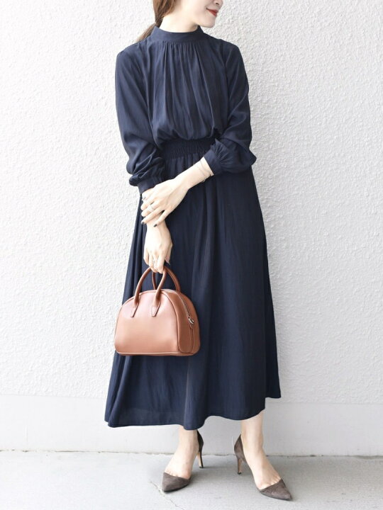 楽天市場】【SALE／60%OFF】ウエストシャーリングソリッドワンピース  