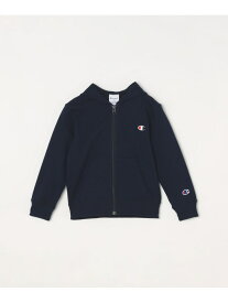 CHAMPION: ワンポイント ライト ジャージー ジップアップ パーカー SHIPS any シップス トップス パーカー・フーディー ネイビー グレー【送料無料】[Rakuten Fashion]