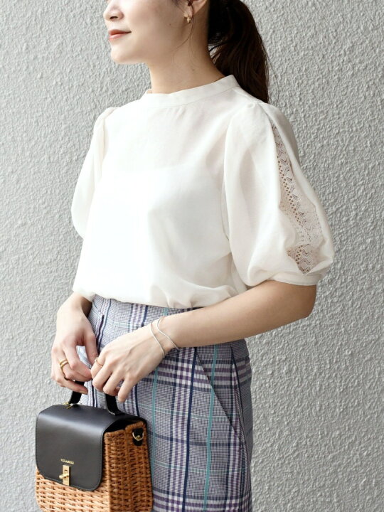 楽天市場】【SALE／50%OFF】*＜手洗い可能＞レースショートスリーブ 