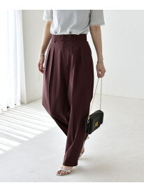 【SALE／40%OFF】【美シルエット/ウエストゴム】quaranciel:＜通気性/遮熱/吸水速乾＞イージー テーパード パンツ quaranciel シップス パンツ その他のパンツ ブラック ベージュ ブラウン【RBA_E】【送料無料】[Rakuten Fashion]