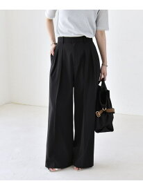 【SALE／40%OFF】【美シルエット/ウエストゴム】quaranciel:＜通気性/遮熱/吸水速乾＞イージー タック ワイド パンツ quaranciel シップス パンツ その他のパンツ ブラウン ベージュ ブラック【RBA_E】【送料無料】[Rakuten Fashion]