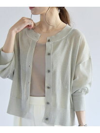 【SALE／50%OFF】quaranciel:＜手洗い可能＞シアー ラメ ドルマン カーディガン quaranciel シップス トップス カーディガン グレー ブラック ブラウン【RBA_E】【送料無料】[Rakuten Fashion]