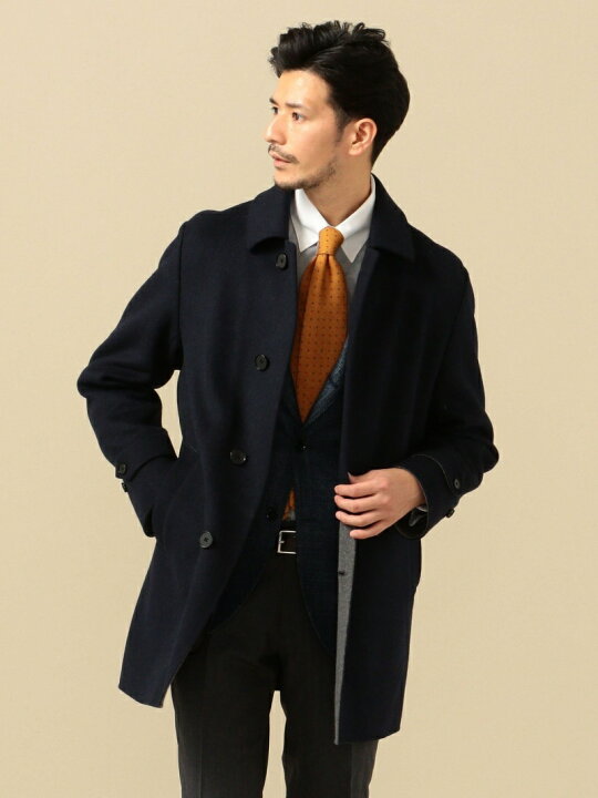 楽天市場】【SALE／50%OFF】SD: ダブルフェイス ネイビー ソリッド 