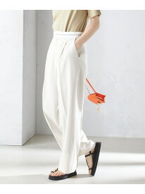 【SALE／70%OFF】＜手洗い可能＞マーベルト デザイン ワイド パンツ SHIPS WOMEN シップス パンツ その他のパンツ グレー ホワイト【RBA_E】【送料無料】[Rakuten Fashion]