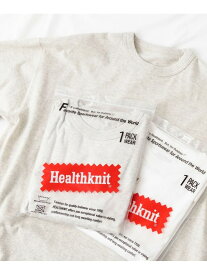 【SHIPS any別注】healthknit: U.S.コットン ジャージー パック Tシャツ◇ SHIPS any シップス トップス カットソー・Tシャツ ベージュ ホワイト【送料無料】[Rakuten Fashion]