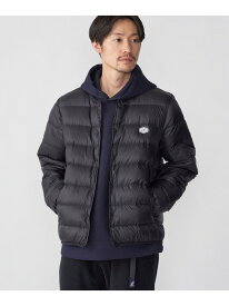 【SALE／15%OFF】【WEB限定/SHIPS別注】TAION: ロゴワッペン ナイロン クルーネック インナーダウン カーディガン SHIPS MEN シップス ジャケット・アウター ダウンジャケット・ダウンベスト ネイビー グレー ブラック【RBA_E】【送料無料】[Rakuten Fashion]