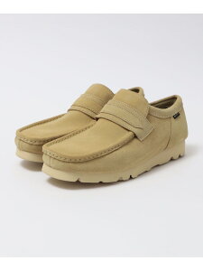 CLARKS: WALLABEE LOAFER GTX SHIPS MEN �V�b�v�X �V���[�Y�E�C �u�[�c �x�[�W�� �u���b�N�y���������z[Rakuten Fashion]